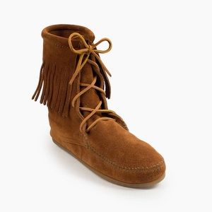 Minnetonka Soft Sole Tramper Bootie